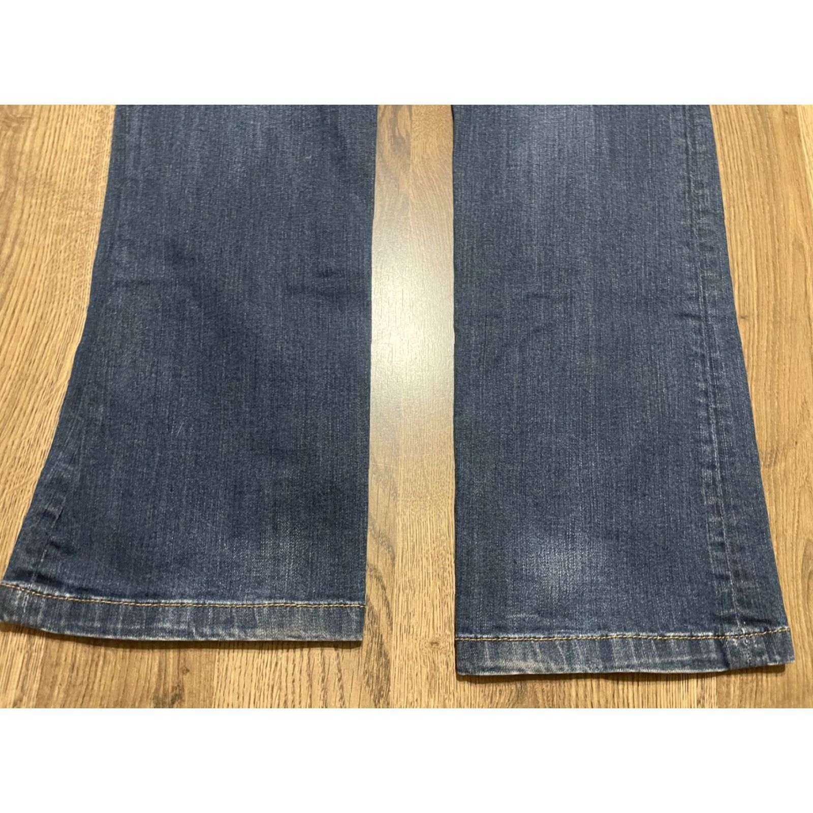 Converse Converse Jeans Women's 8 Blue Denim Straight Pockets One Star Stars Regular Size 8 Womens Jeans Size 30" / US 8 / IT 44 - 4 Thumbnail