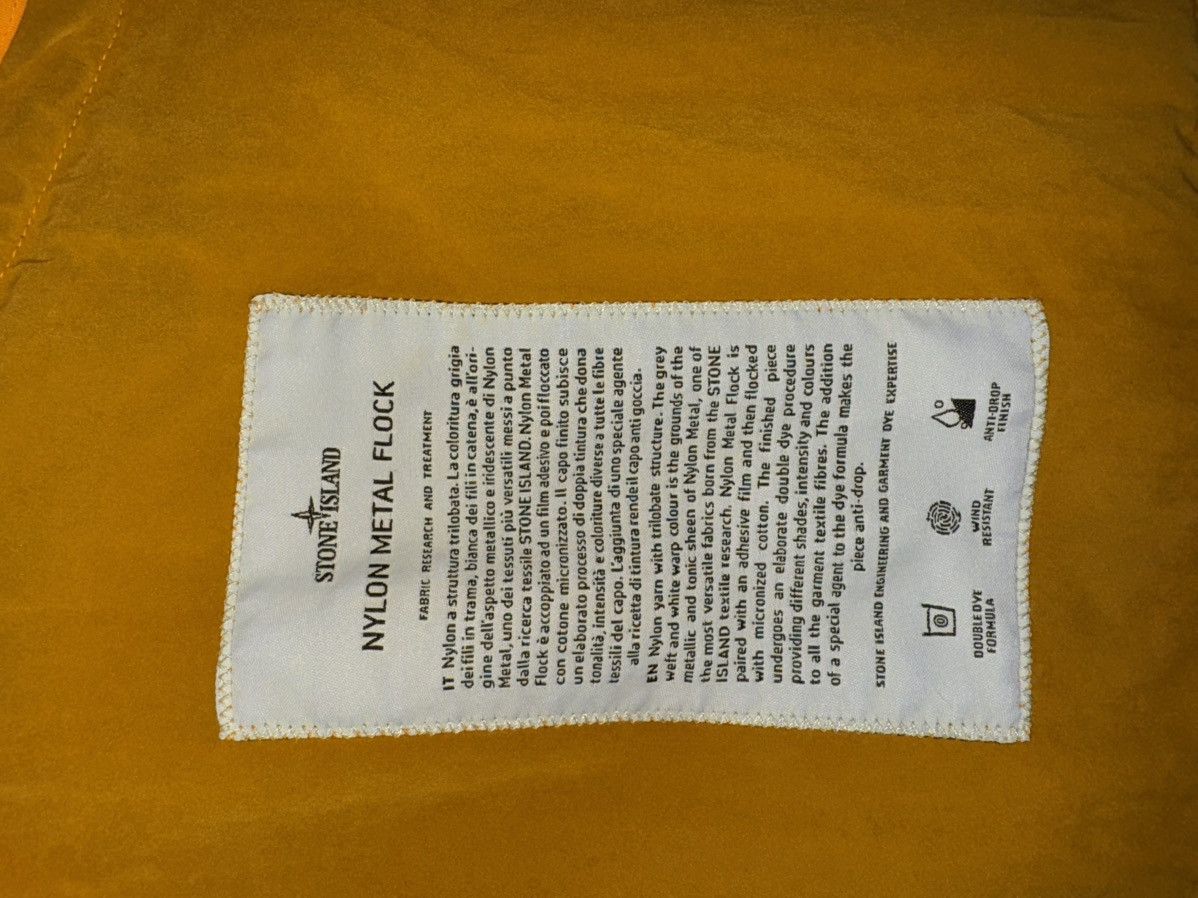 Stone Island Rare Stone Island Orange Nylon Metal Flock Jacket Size US M / EU 48-50 / 2 - 4 Thumbnail