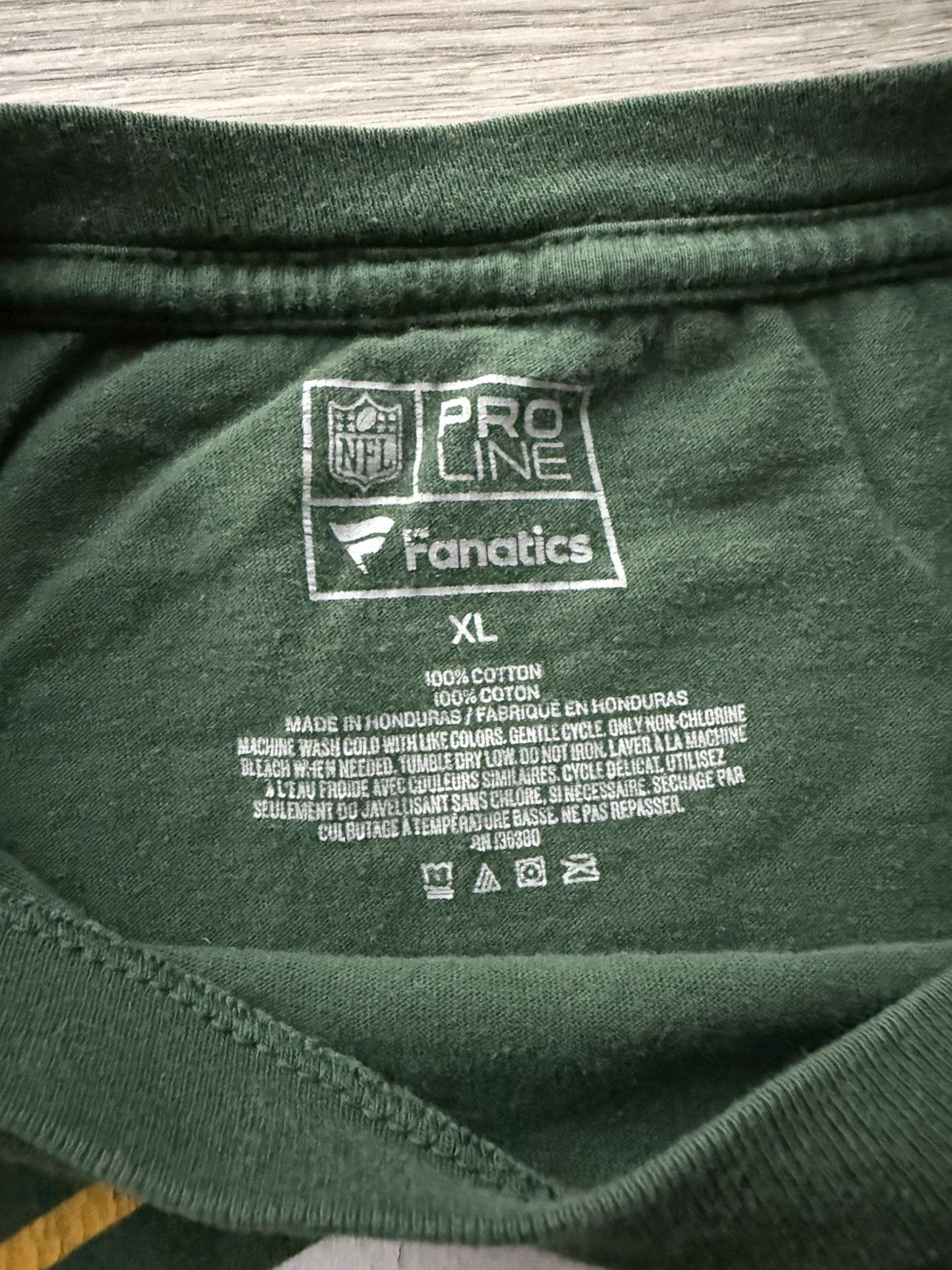 Vintage Green Bay Packers NFL Football Long Sleeve T Shirt Size US XL / EU 56 / 4 - 3 Thumbnail