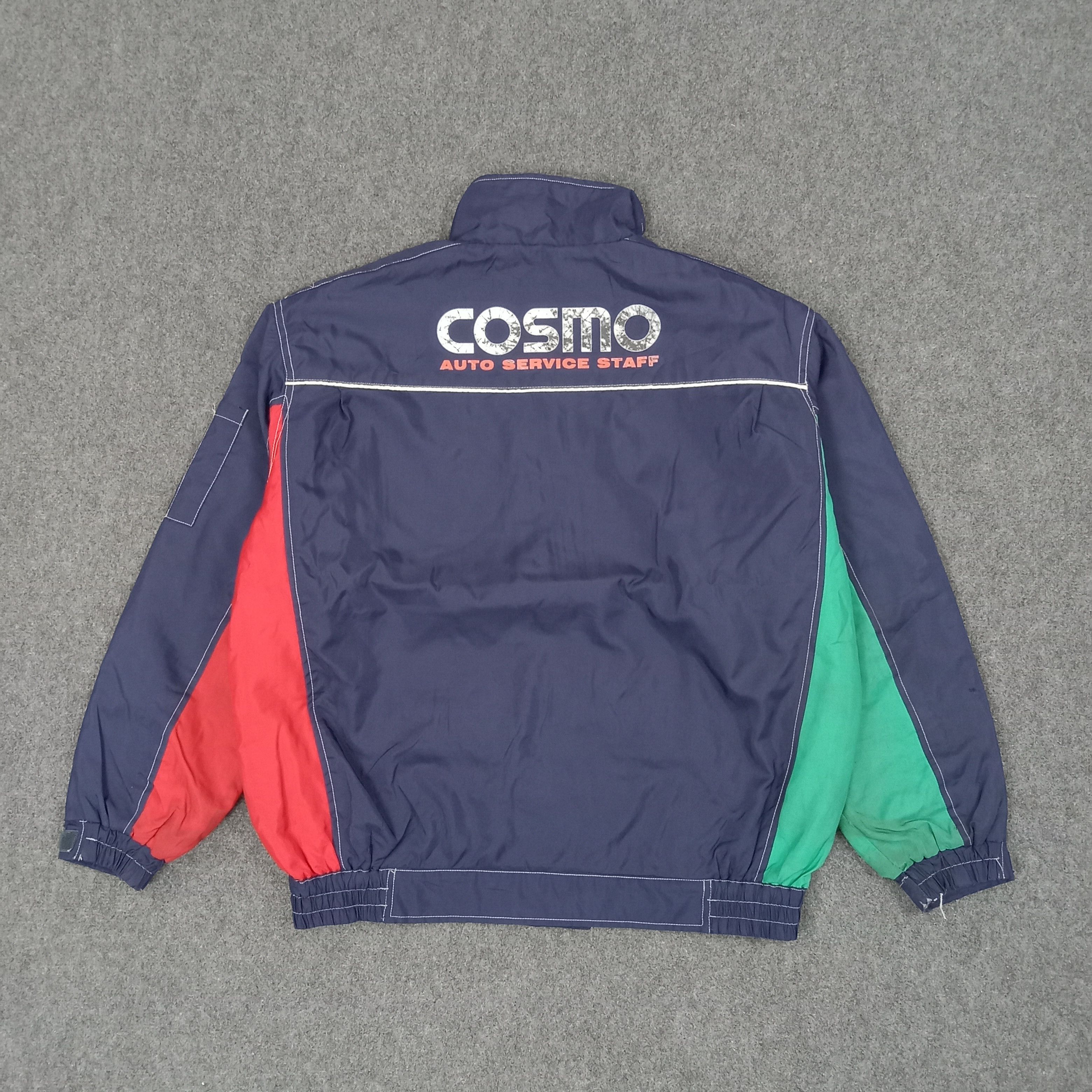 Vintage Cosmo Auto Service Japanese Company Staff Jacket Size US XL / EU 56 / 4 - 1 Thumbnail