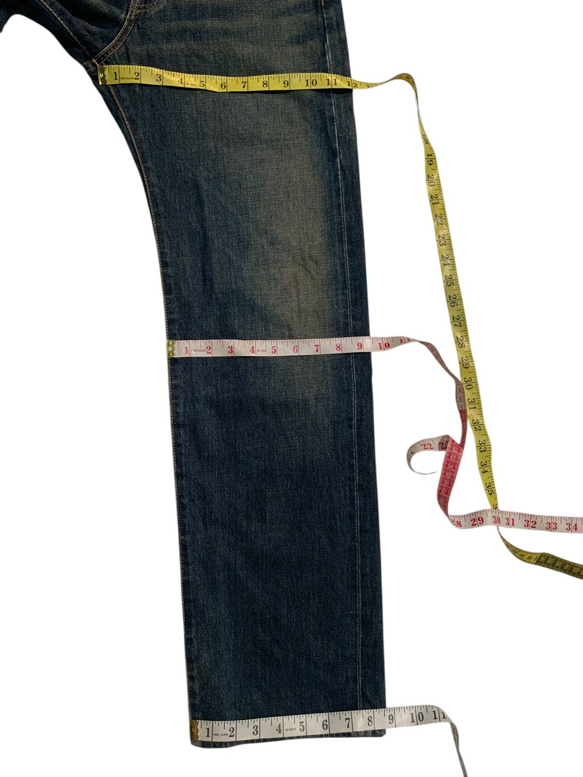 Kapital VINTAGE EDWIN 505X SELVEDGE RUSTY JAPANESE DENIM Size US 28 / EU 44 - 21 Thumbnail