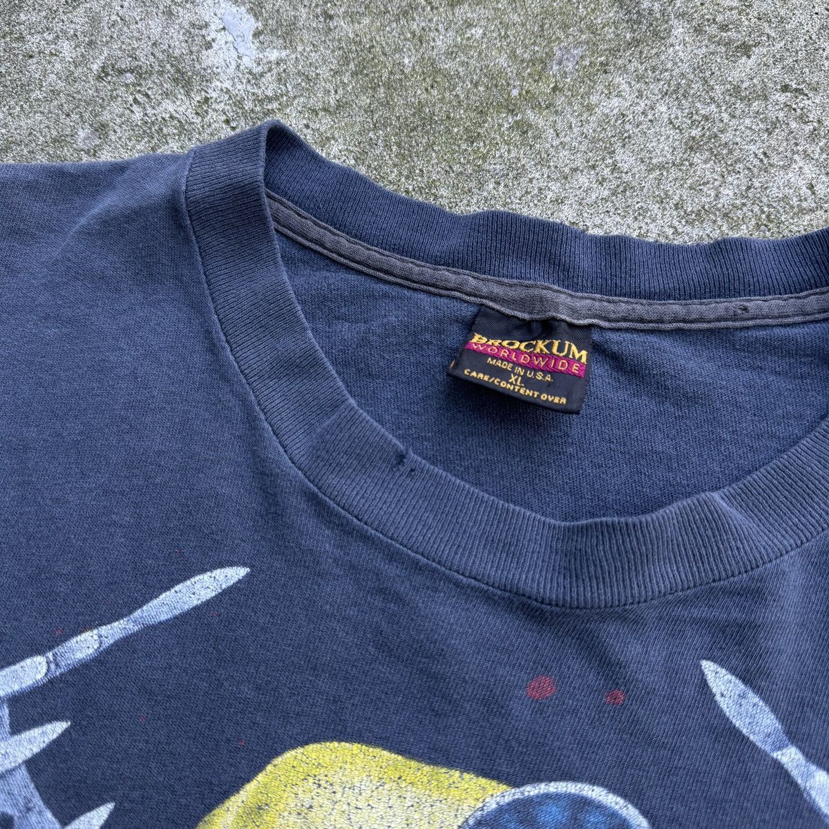 Band Tees 90s Megadeth Thrashed Faded Distressed Metal Tee ERD Grunge Size US XL / EU 56 / 4 - 14 Thumbnail