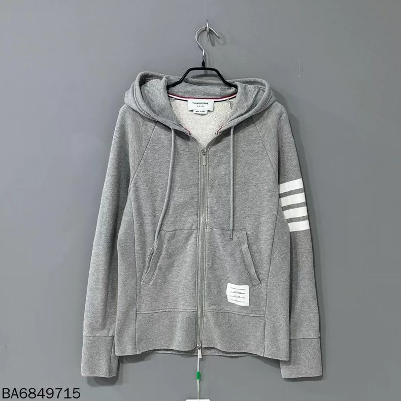 Thom Browne THOM BROWNE Classic four-stripe Zip Jacket 2502-Nextarrow Size US M / EU 48-50 / 2 - 1 Thumbnail