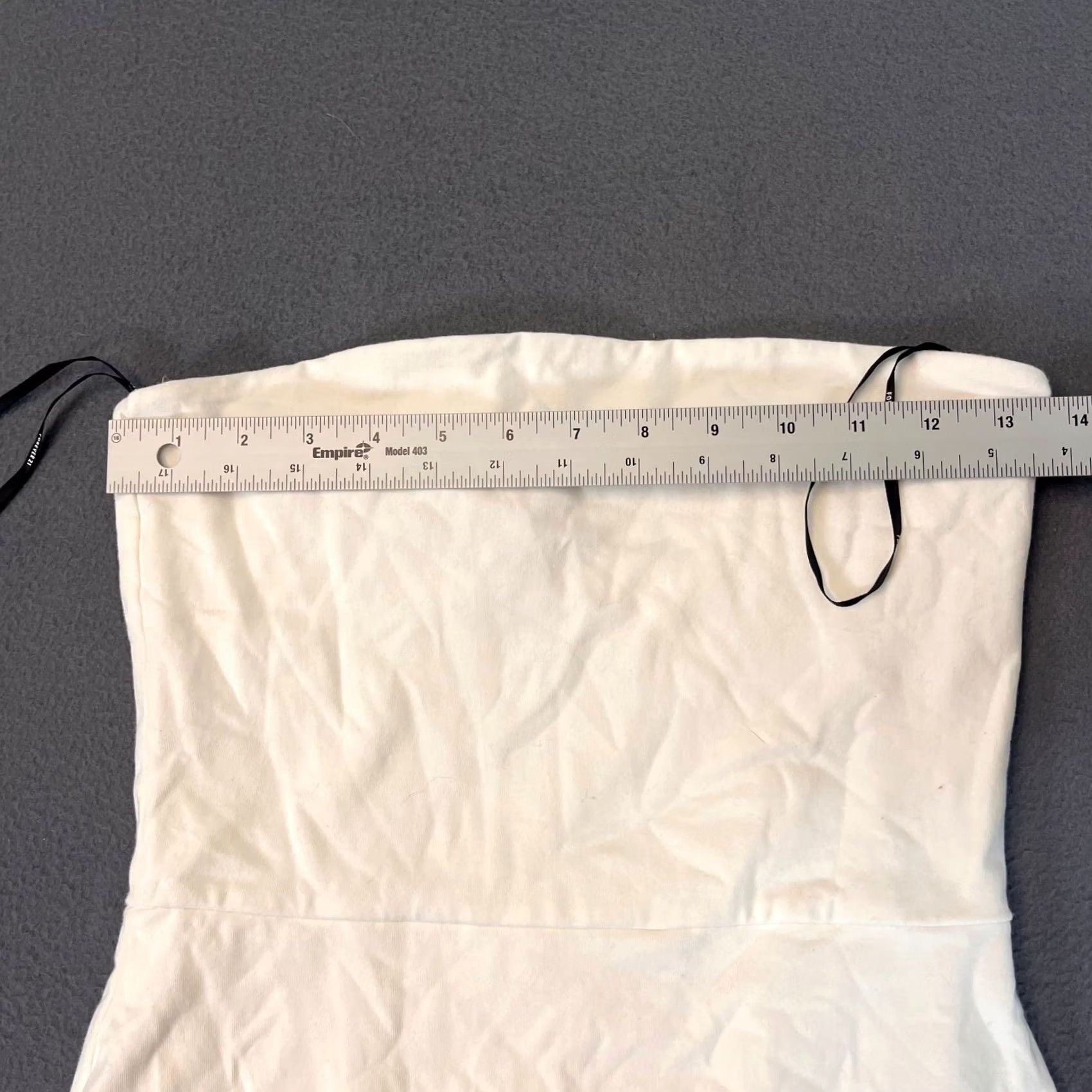 Forever 21 FOREVER 21 FIT AND FLARE DRESS Womens S White Mini Strapless Cotton NWT Size S / US 4 / IT 40 - 4 Thumbnail