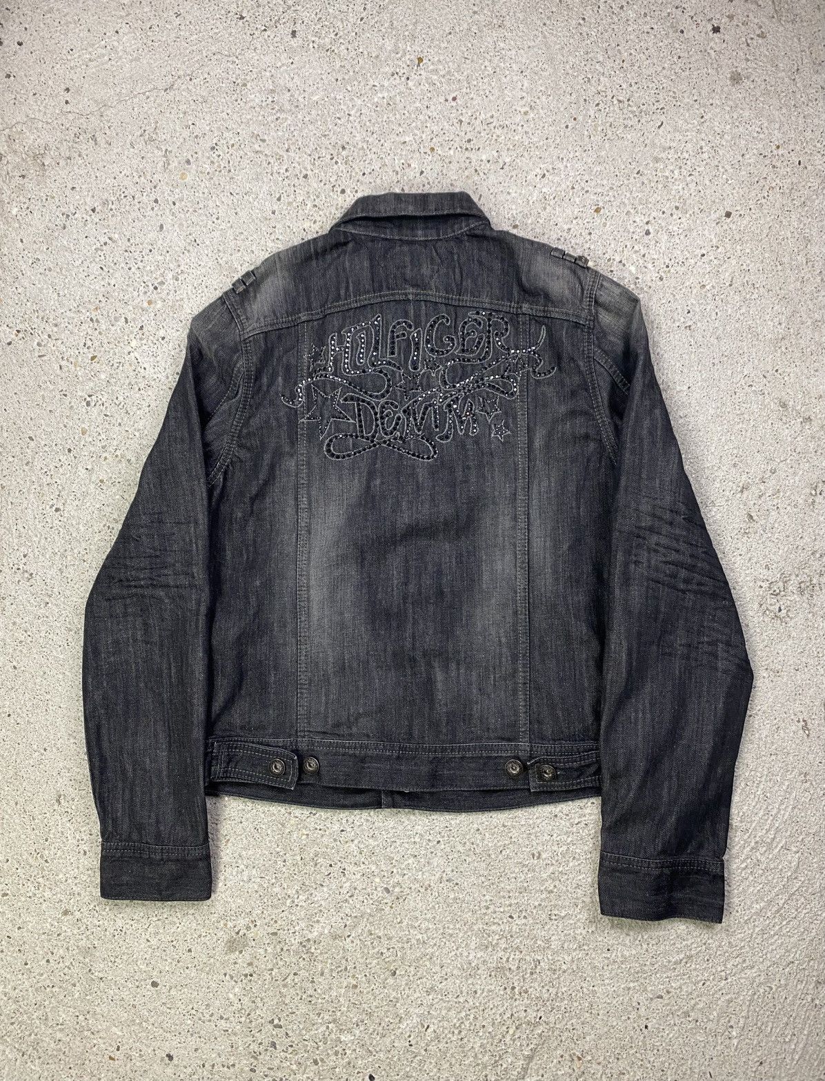 Tommy Hilfiger Tommy hilfiger coal wash denim jeans jacket vintage y2k Size US L / EU 52-54 / 3 - 12 Thumbnail