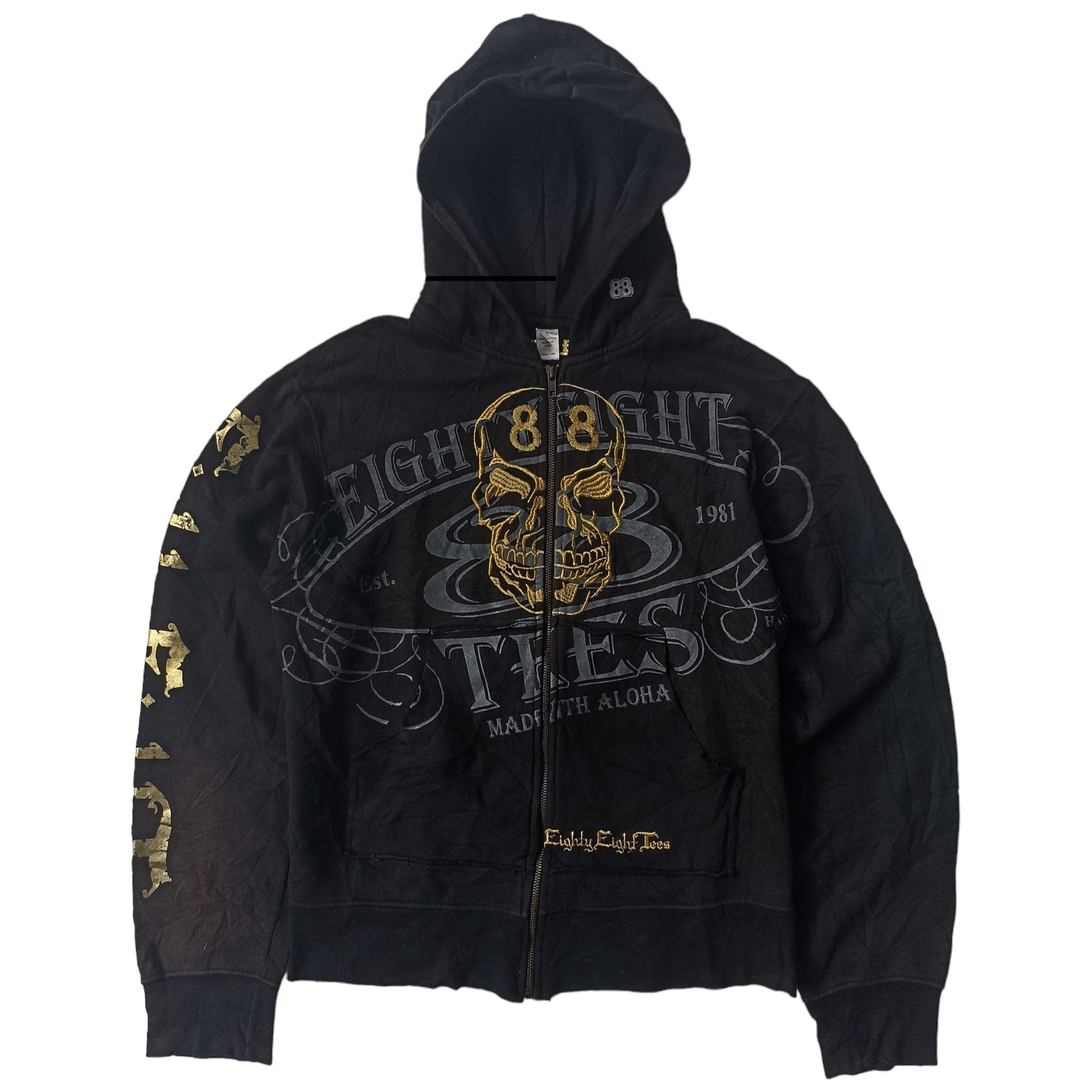 Vintage Y2K 88 Tee Hawaii Hoodie