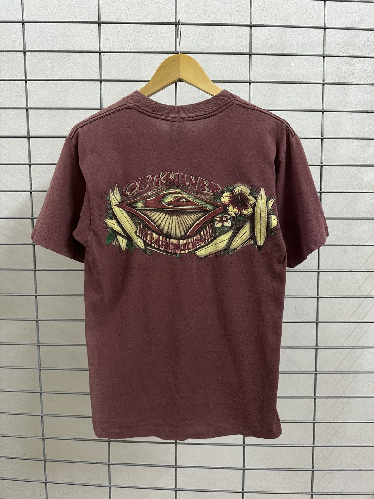 Quiksilver Rare And Beautiful Vintage 90’s Quiksilver Surf Tee Size US S / EU 44-46 / 1 - 2 Thumbnail