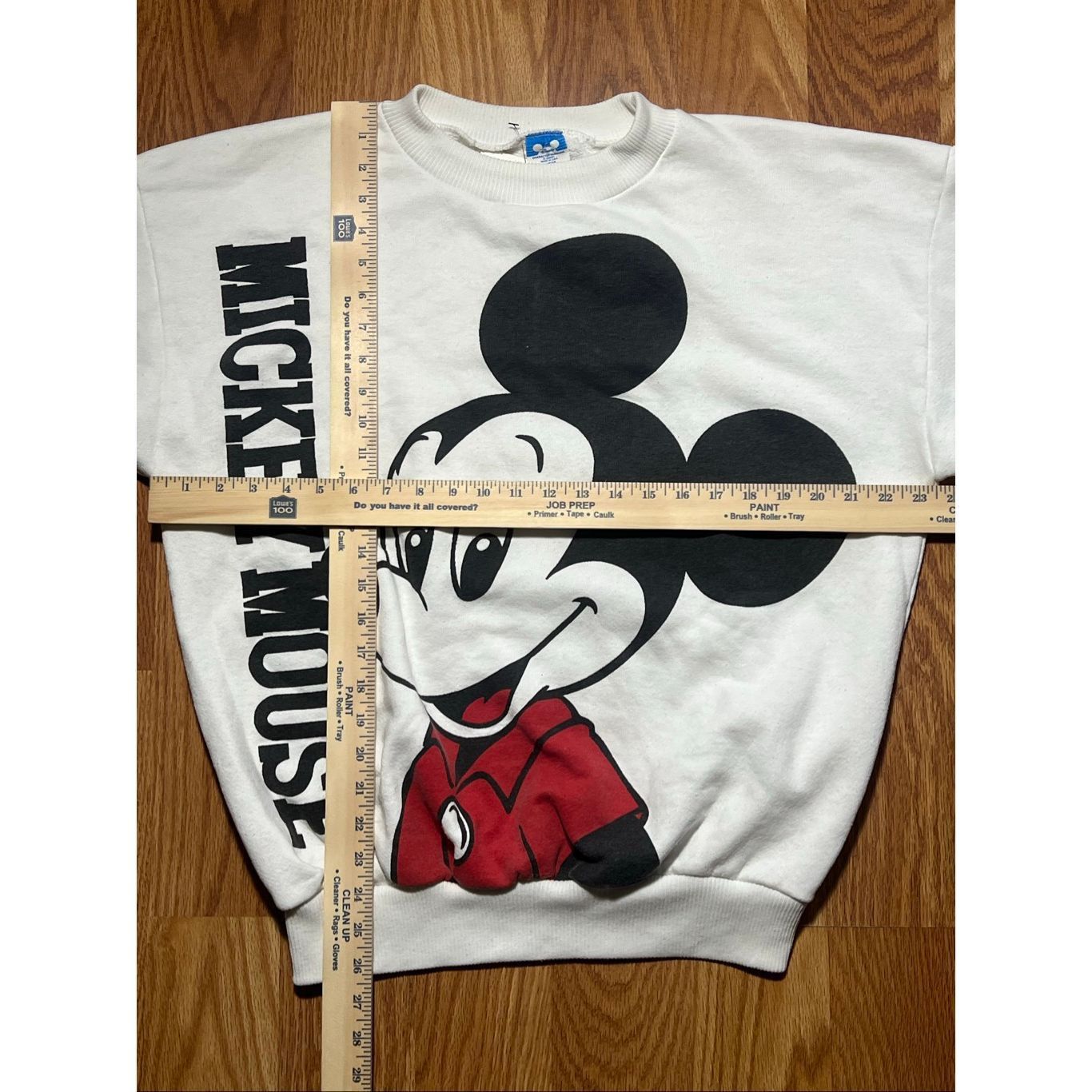 Disney Vintage 80s Disney Mickey Mouse AOP Double Sided Sweatshirt Size US L / EU 52-54 / 3 - 3 Thumbnail