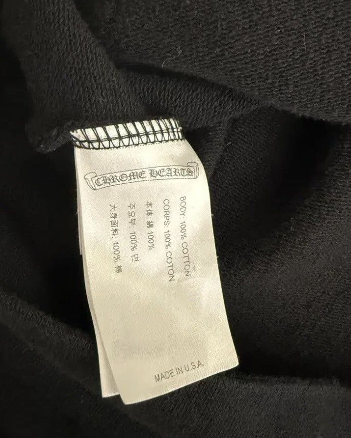 Chrome Hearts Monogram Horseshoe Vertical Logo Hoodie Size US M / EU 48-50 / 2 - 7 Thumbnail