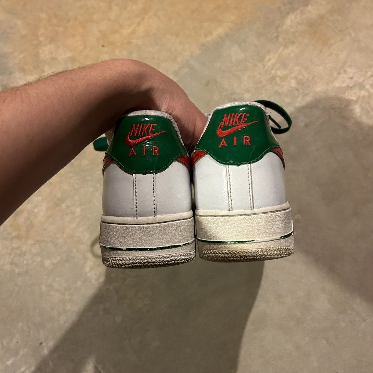 Nike × Vintage Nike Air Force 1 Low World Cup Mexico 2006 US 10 Size US 10 / EU 43 - 4 Thumbnail
