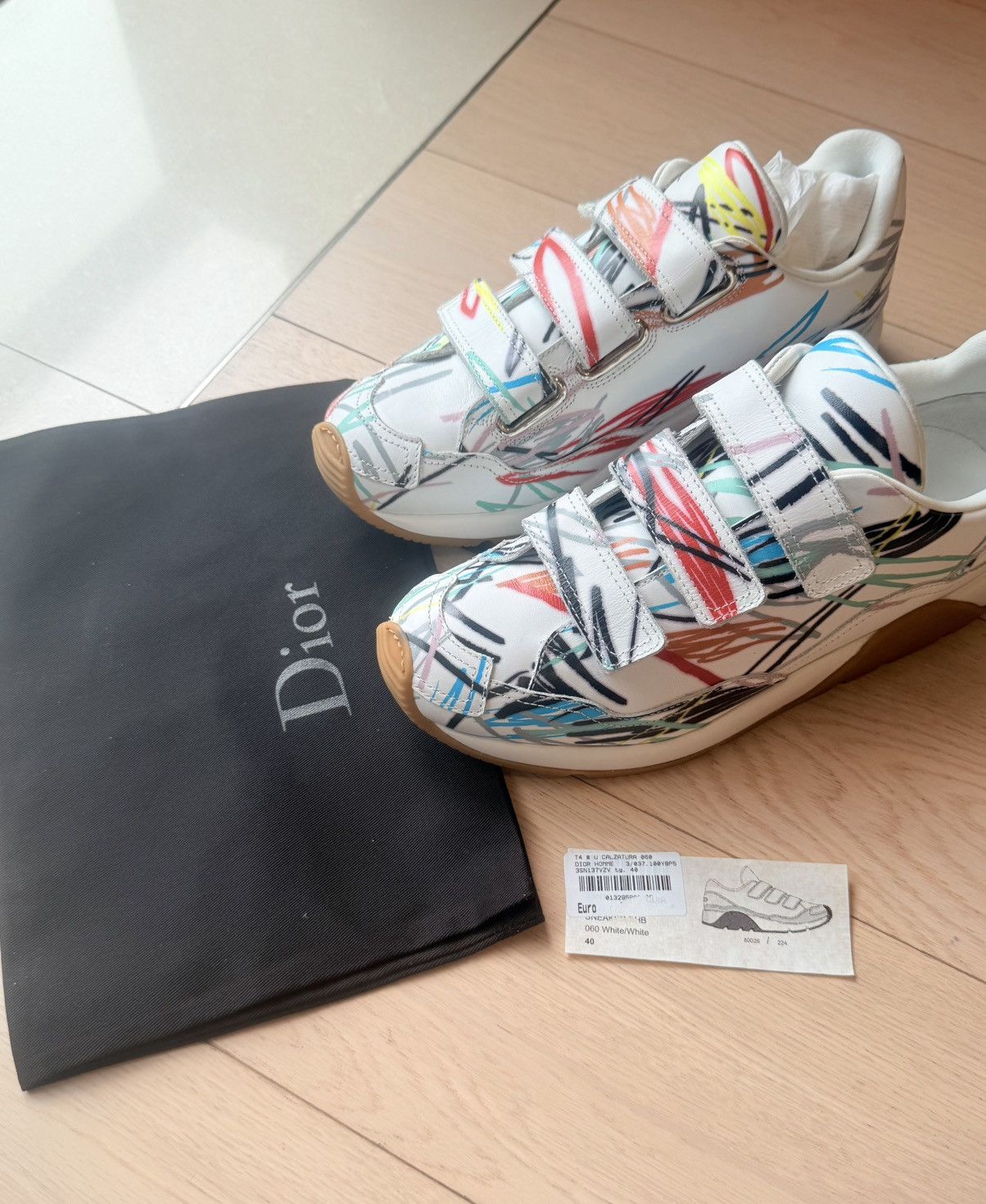 Dior Dior Homme Sneaker New (Catwalk SS15) Size US 7 / EU 40 - 10 Thumbnail