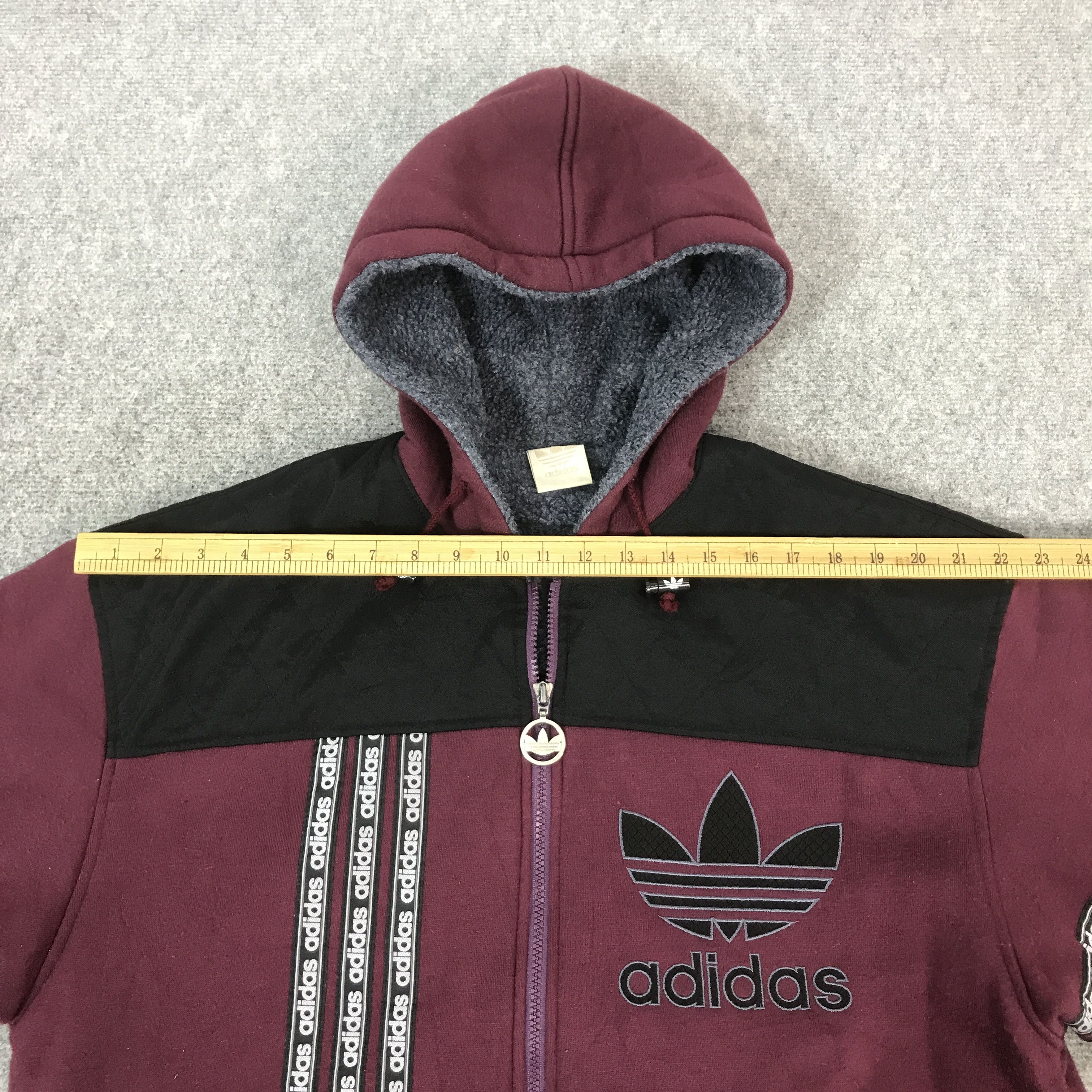 Adidas VINTAGE 90s ADIDAS HOODIE SWEATSHIRT K66B2 Size US M / EU 48-50 / 2 - 6 Thumbnail