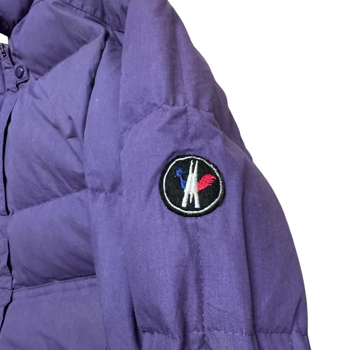 Moncler Vintage Moncler Asics Puffer Jacket Purple Size US M / EU 48-50 / 2 - 10 Thumbnail