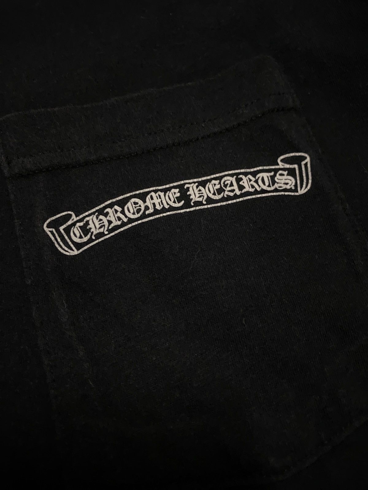 Chrome Hearts STEAL - USA CROSS PLUS RED SCRIPT SCROLL CHROME HEARTS TEE Size US M / EU 48-50 / 2 - 4 Thumbnail