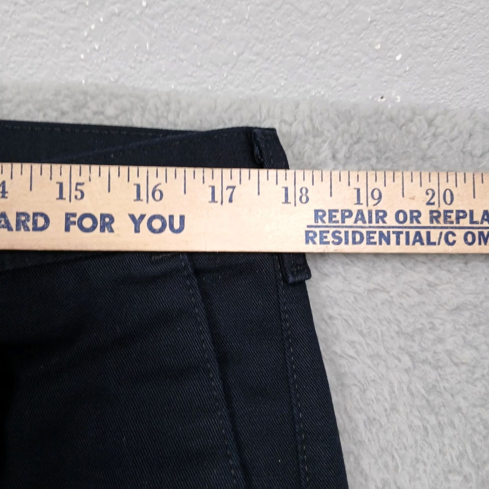 Lee Lee Workwear Pants Mens 36x32 Navy 100% Cotton Pleated Front Dress Pants Vintage No Size US 38 / EU 54 - 7 Thumbnail