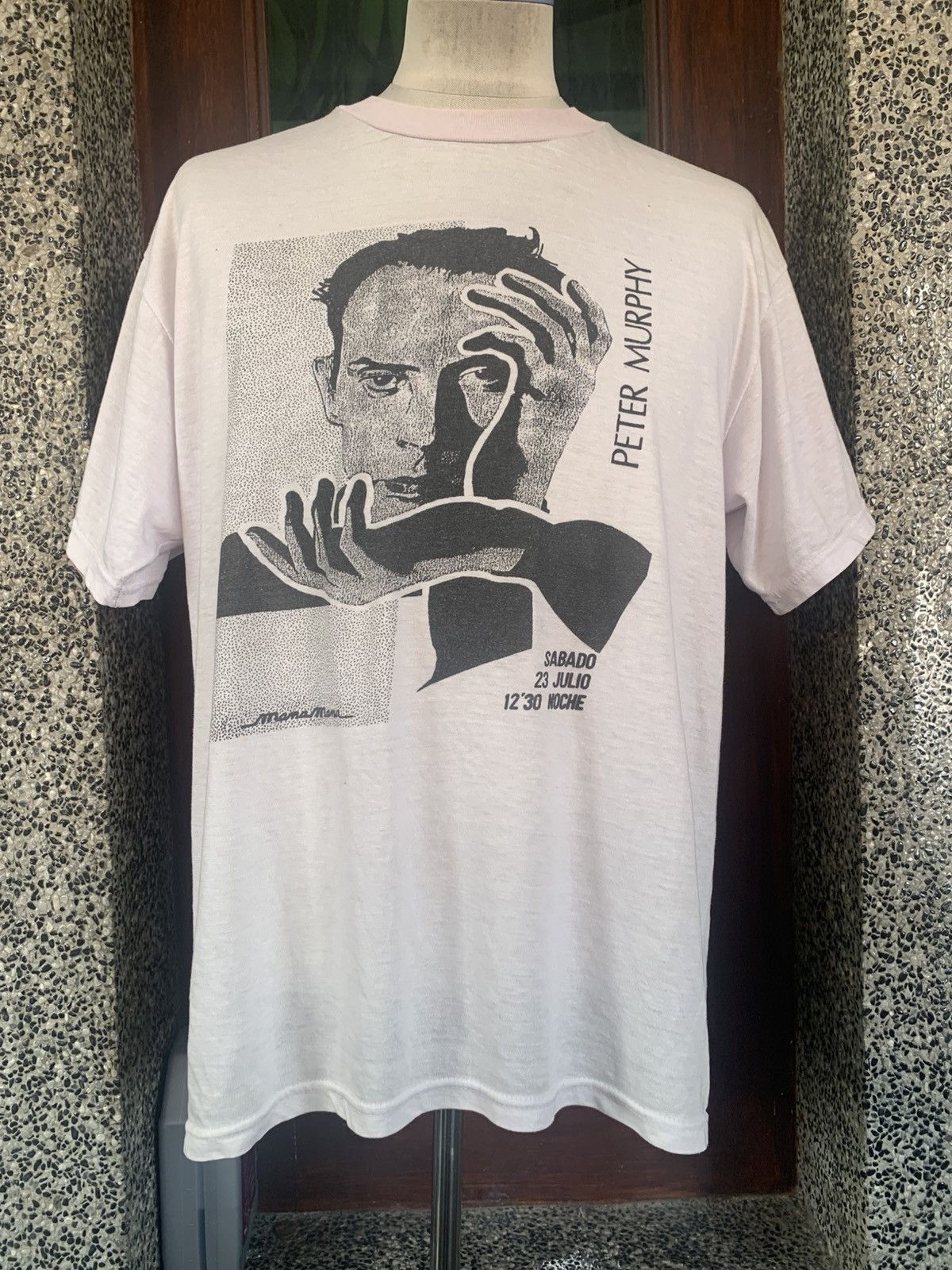 Band Tees × Vintage Vintage 90s Peter Murphy Bauhaus Gothic Rock 