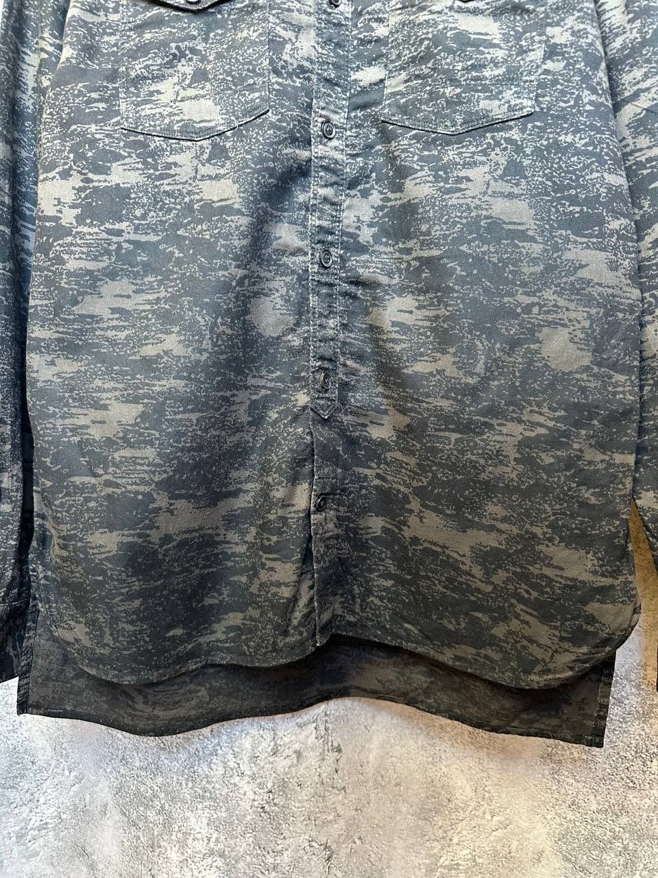 Allsaints Allsaints Breslau Camo Military Field Army Button Up Shirt Size US S / EU 44-46 / 1 - 8 Thumbnail