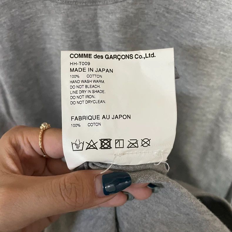 Comme des Garcons Comme Des Garcons Grey short sleeved T-shirt 2503-Nextarrow Size US L / EU 52-54 / 3 - 4 Thumbnail