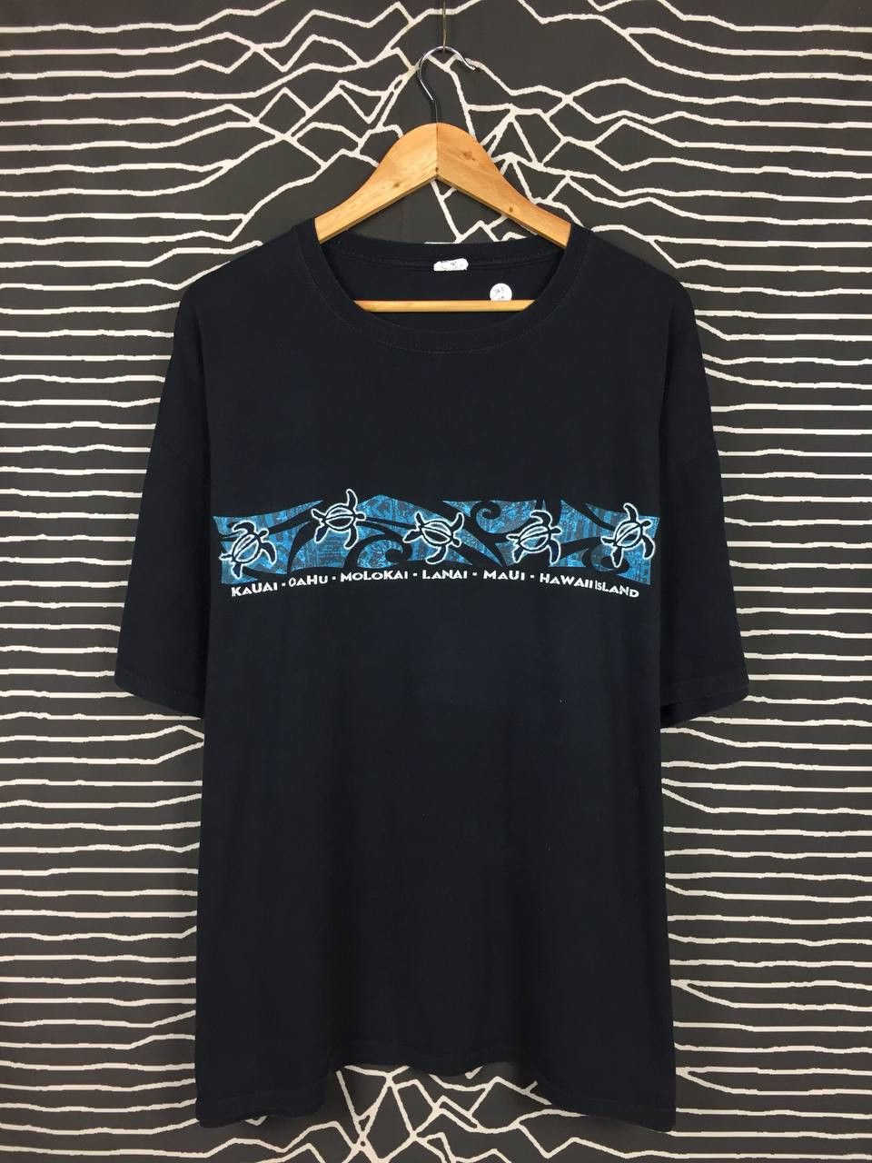 Anvil × Vintage Vtg Y2K Hawaiian Island Honu Hawaii Green Sea Turtle Tee Size US XXL / EU 58 / 5 - 2 Thumbnail