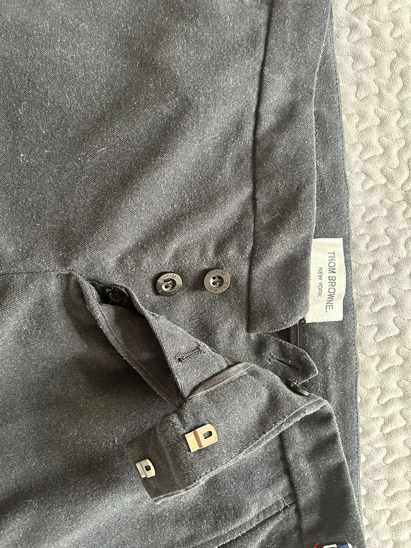 Thom Browne Thom Browne Gray Casual Pants Size US 30 / EU 46 - 1 Thumbnail