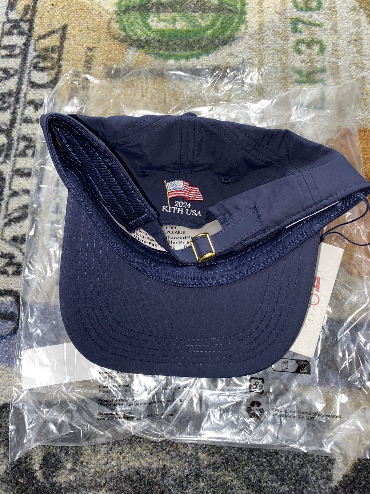 Kith Kith for Team USA Nylon Aaron Cap Nocturnal Size ONE SIZE - 2 Thumbnail
