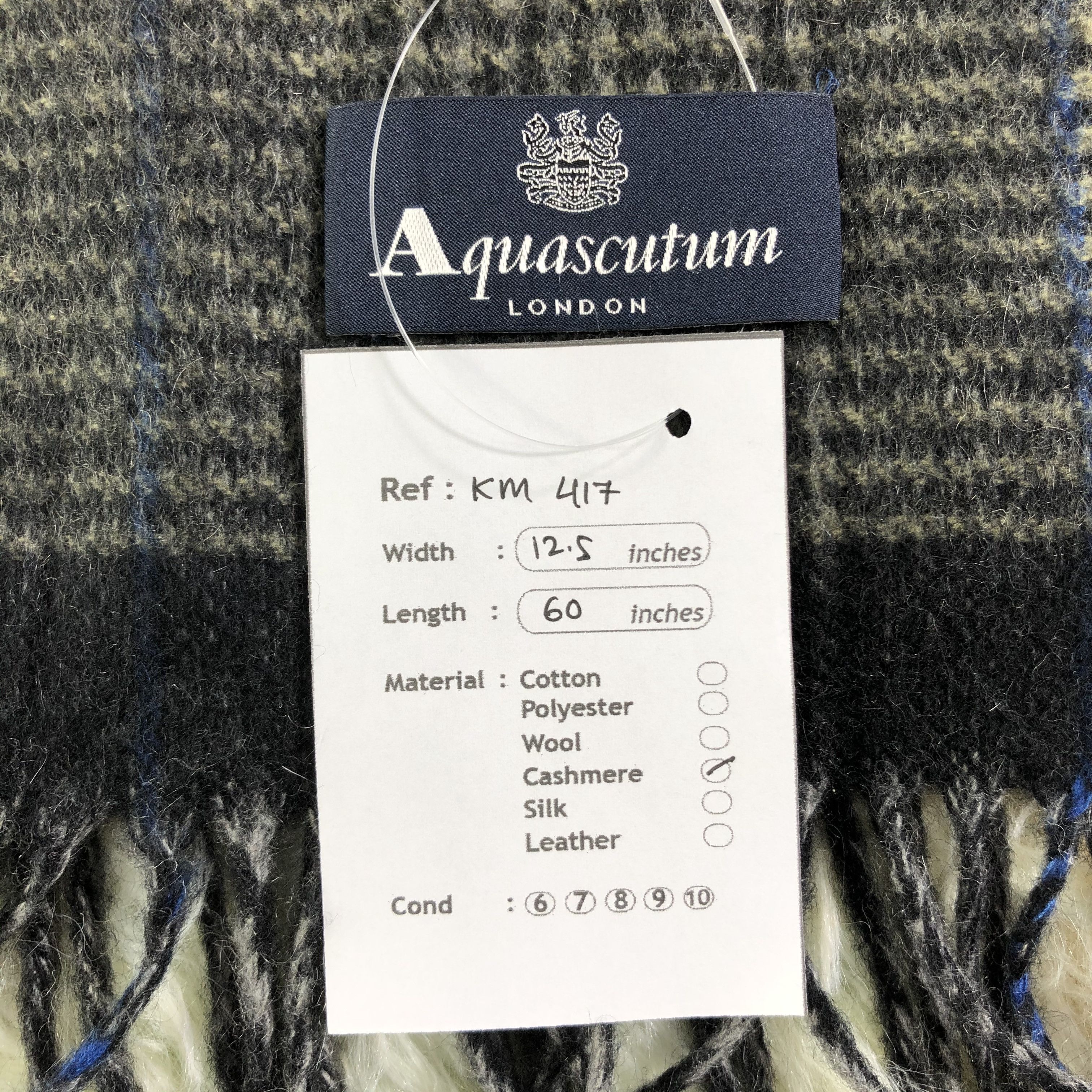 Aquascutum Aquascutum Scarf / Muffler / Neckwear - KM417 Size ONE SIZE - 5 Thumbnail