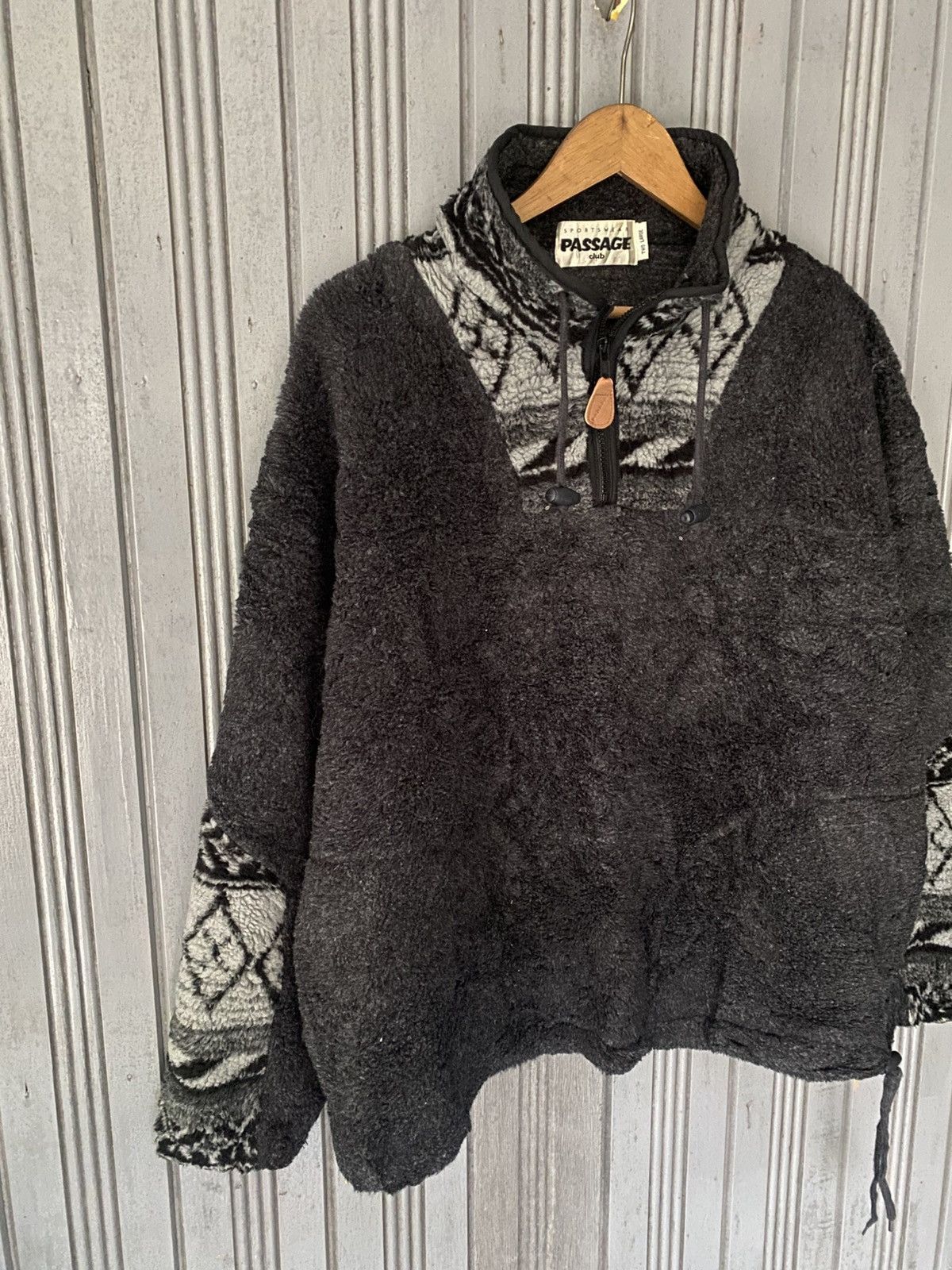 Japanese Brand Passage Sweater Fleece Half Zipper Size US XL / EU 56 / 4 - 2 Thumbnail