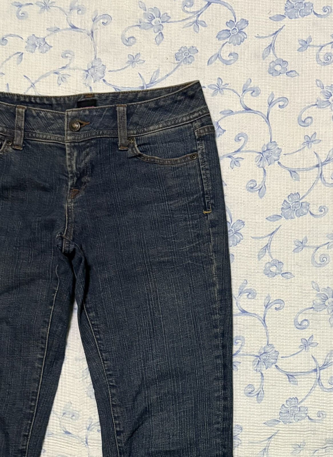 XOXO XOXO Streetwear Jeans Low Flared Denim Size US 31 - 7 Thumbnail