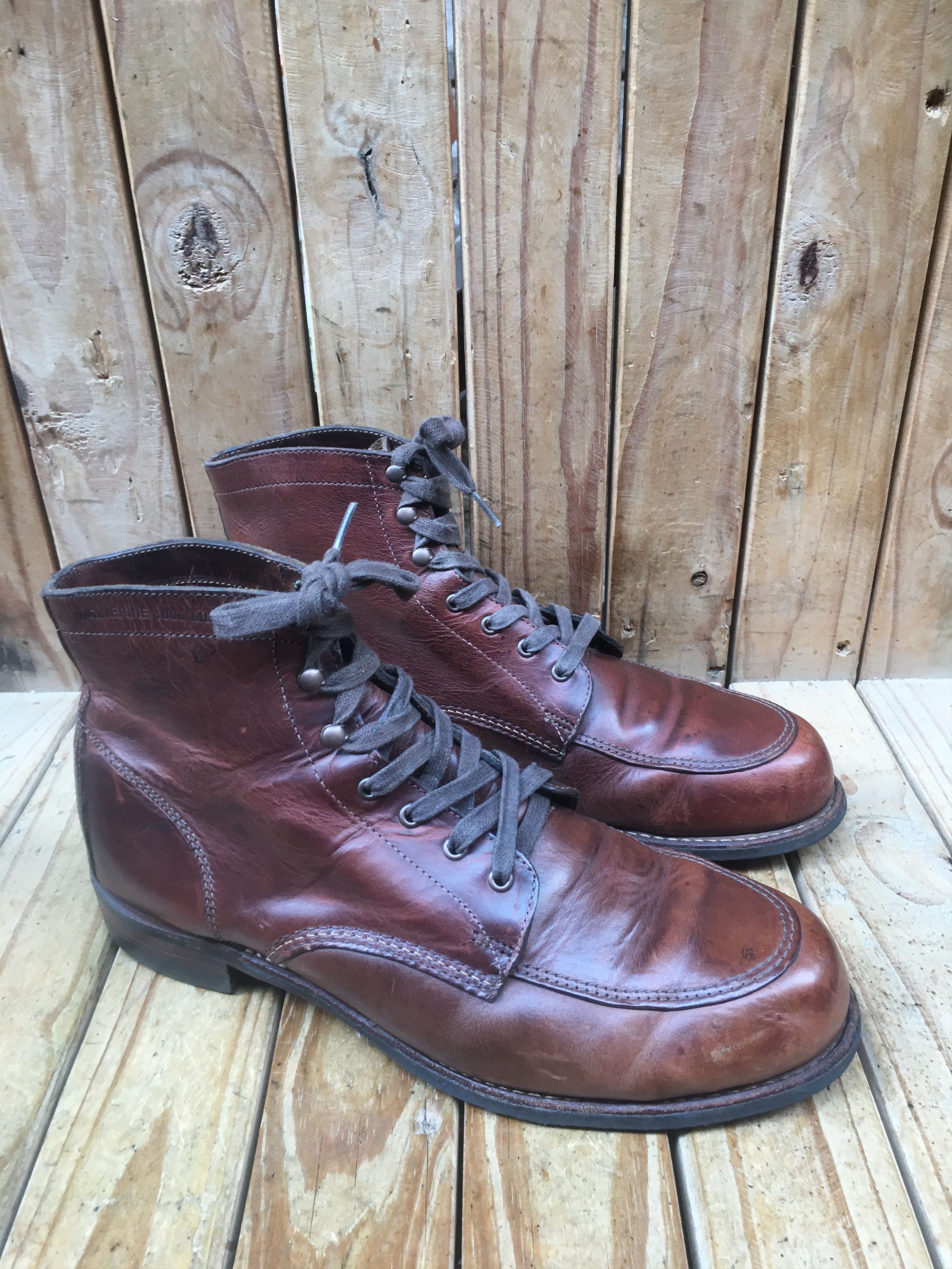 Wolverine Wolverine 1000 Miles leather boots size US 11.5 D UK 10.5 Size US 11.5 / EU 44-45 - 21 Thumbnail