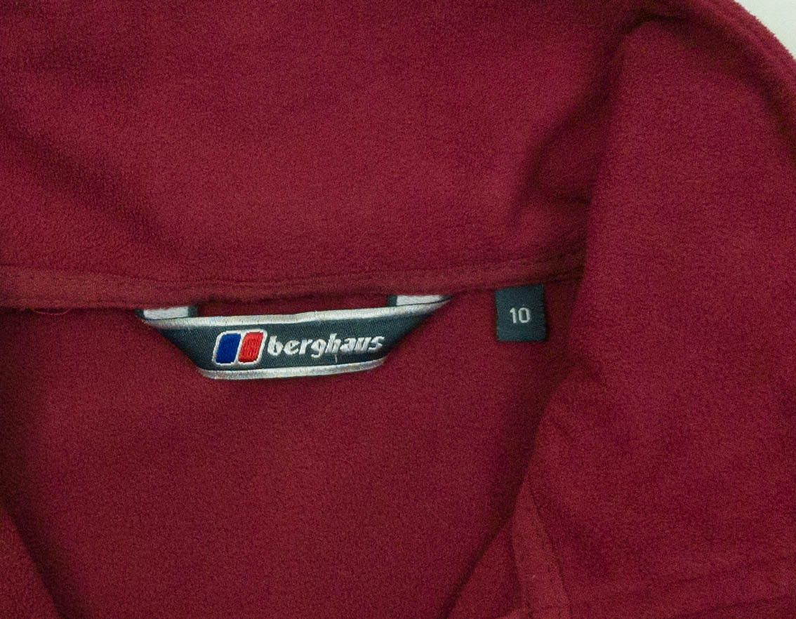 Berghaus Berghaus womens fleece jacket top size UK10-12 (LABEL 10) Size L / US 10 / IT 46 - 5 Thumbnail