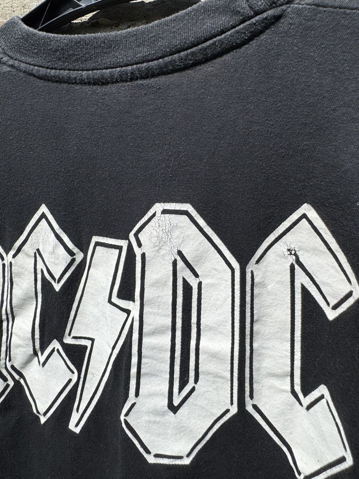 Vintage Vintage AC/DC 2004 Crewneck Black Tee Size US XL / EU 56 / 4 - 10 Thumbnail