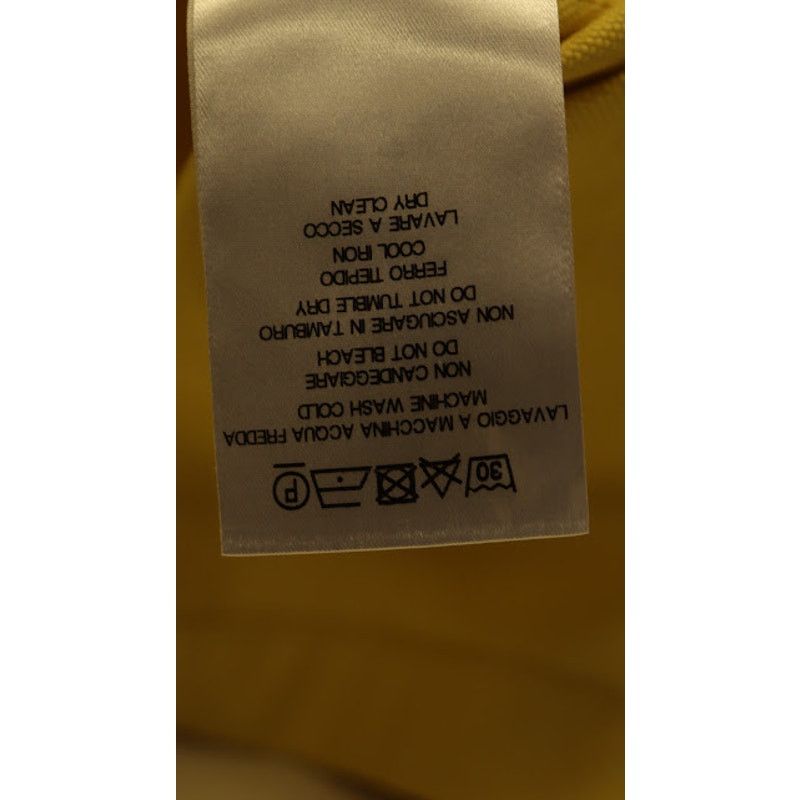 Raf Simons o1rshd1 Camicia Oversized Short Sleeved Shirt in Yellow Size US XS / EU 42 / 0 - 13 Thumbnail