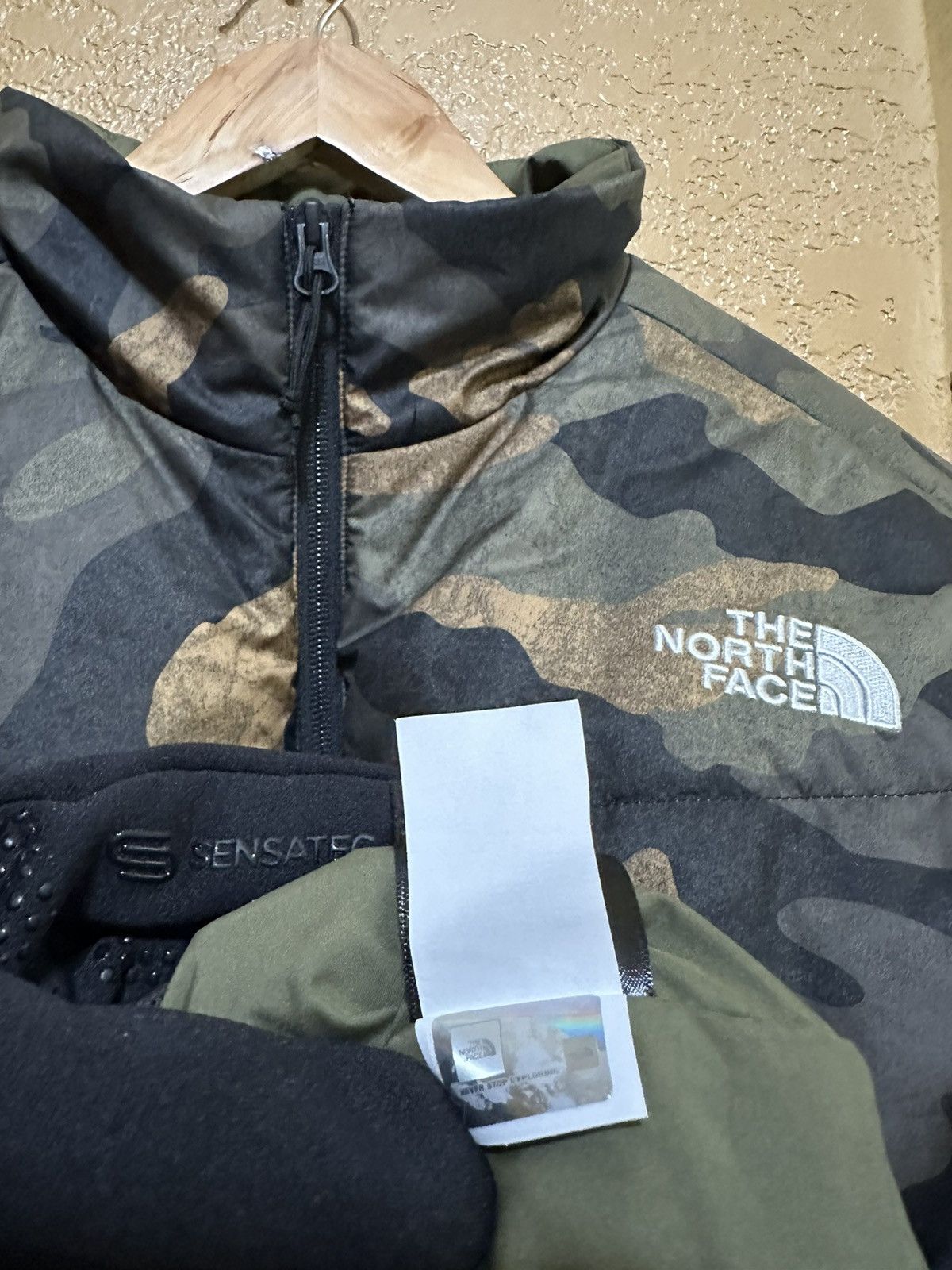 The North Face rare The North Face Camo Puffer Jacket Size US S / EU 44-46 / 1 - 7 Thumbnail