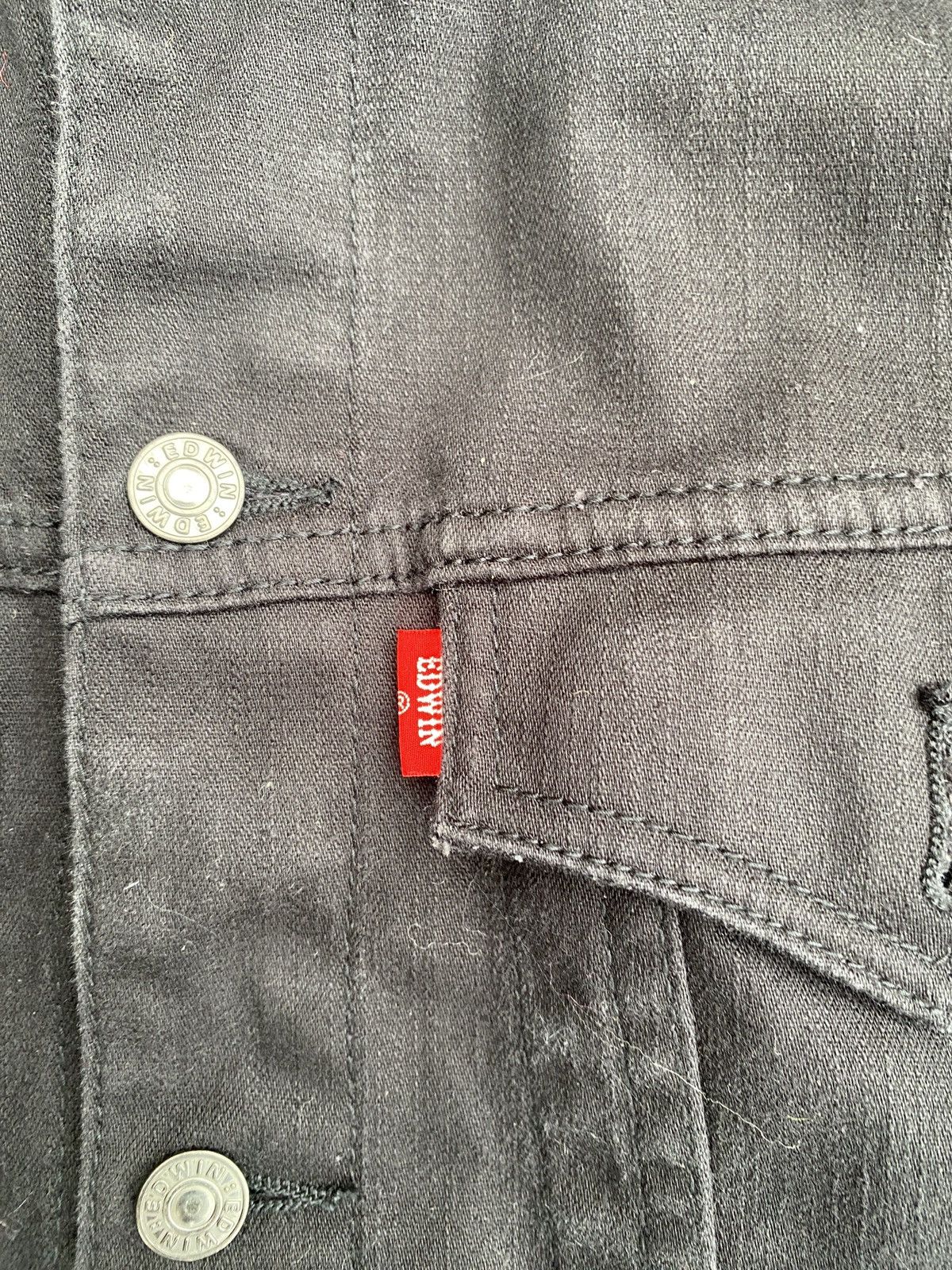 Edwin Vintage edwin black tag denim jacket Size US L / EU 52-54 / 3 - 12 Thumbnail