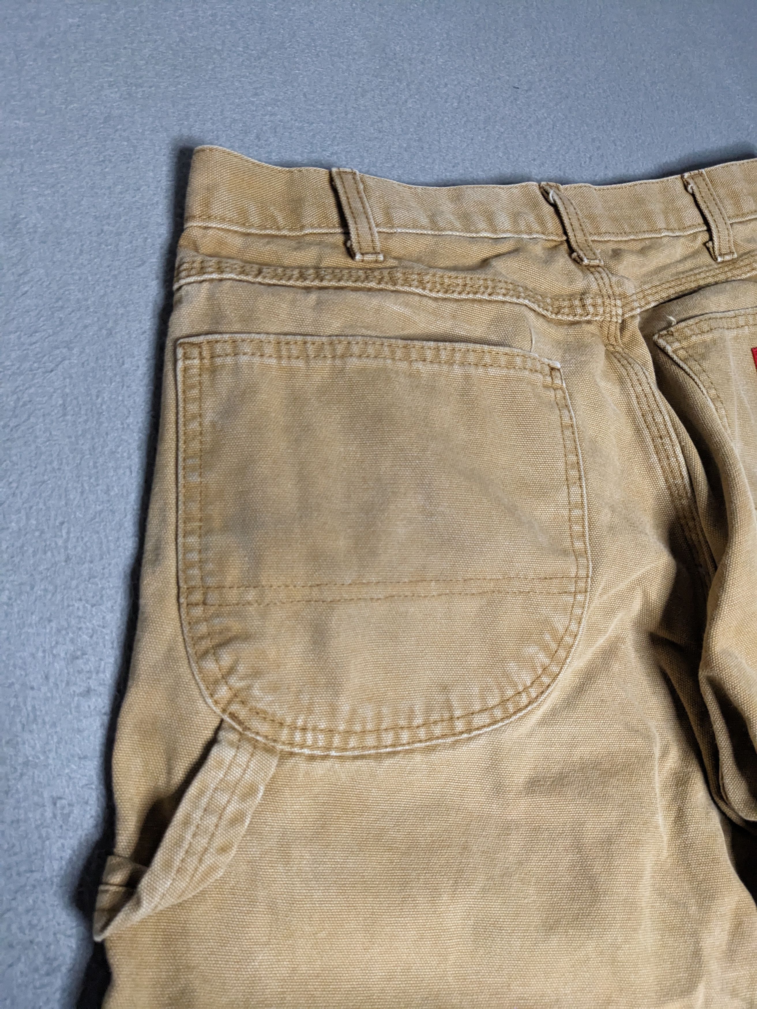 Dickies Dickies Carpenter Pants 30x30 Canvas Baggy Beige Distressed Size US 30 / EU 46 - 7 Thumbnail