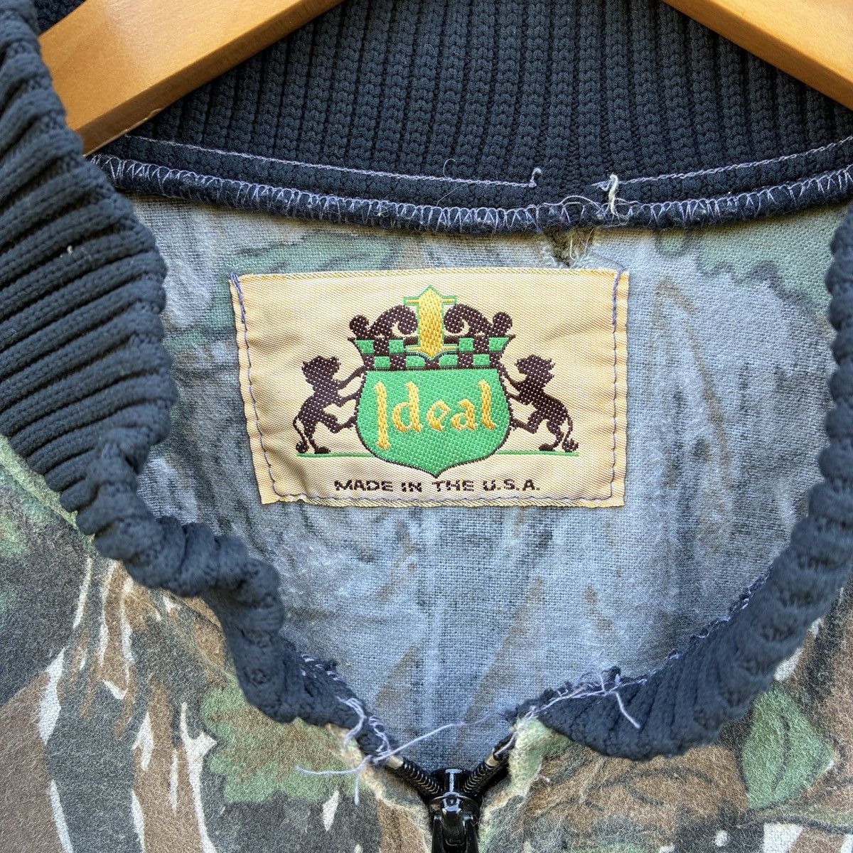 Other Ideal Silent Leaf Camouflage Chamois Hunting Bomber Jacket Size US XXL / EU 58 / 5 - 3 Thumbnail