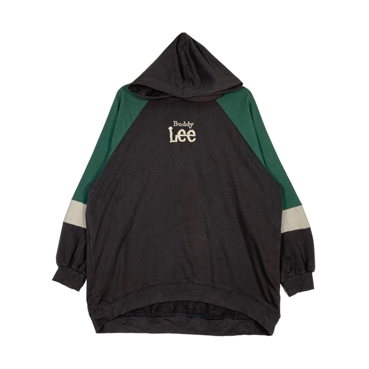 Lee LEE Buddy Center Logo Colorblock Pullover Hoodies #0680-C31 Size US M / EU 48-50 / 2 - 2 Thumbnail
