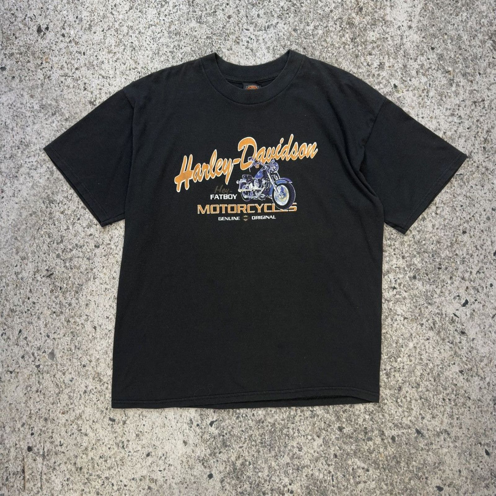 Harley Davidson 90s Harley Davidson Faded Motorcycles Tee ERD Grunge Biker Size US XL / EU 56 / 4 - 1 Thumbnail