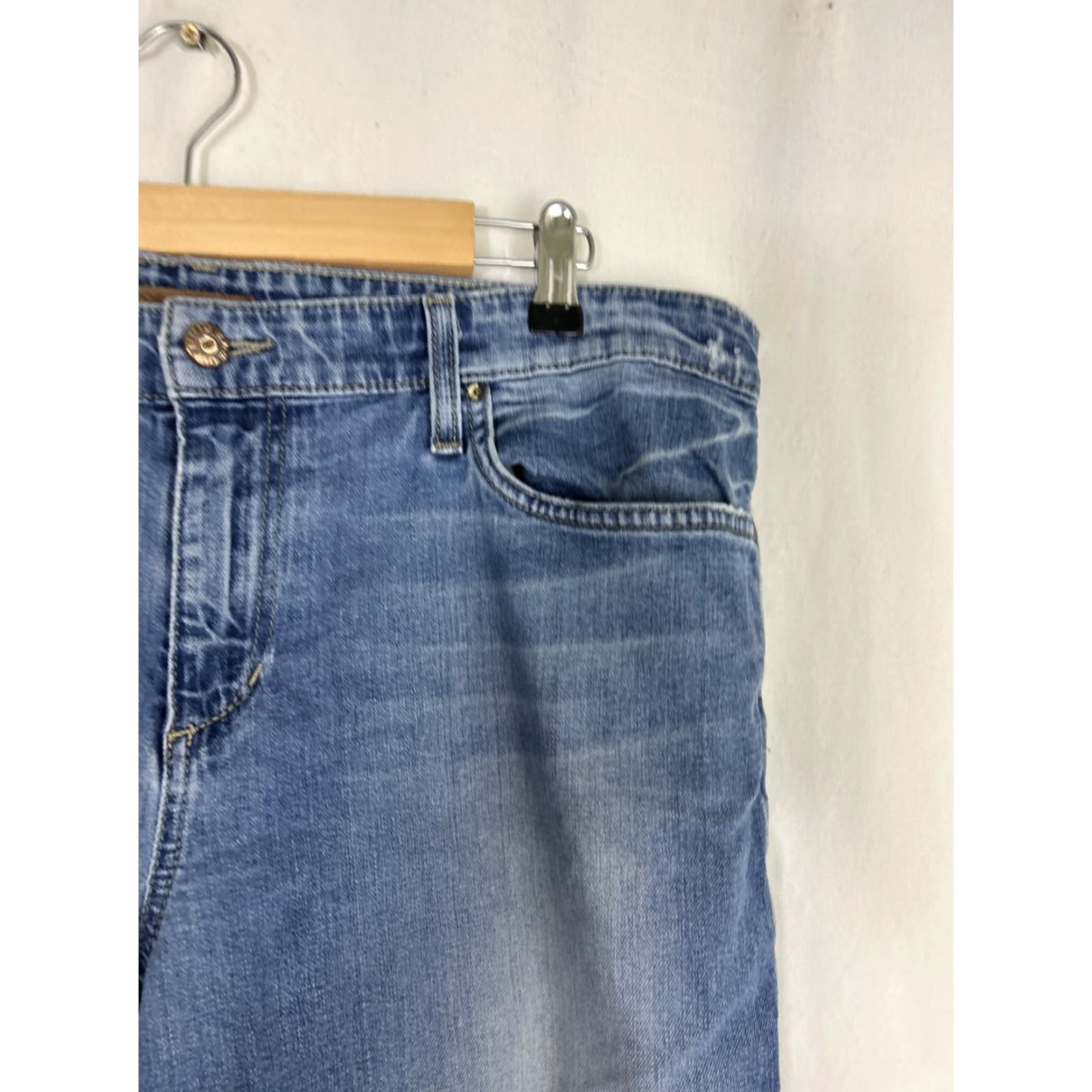 Vintage Joes Jeans Slouchy High Water Light Wash 36x 26 Straight Leg Women Jeans 36 Blue 90s? (Wait) Size 25" / US 0 / IT 36 - 5 Thumbnail