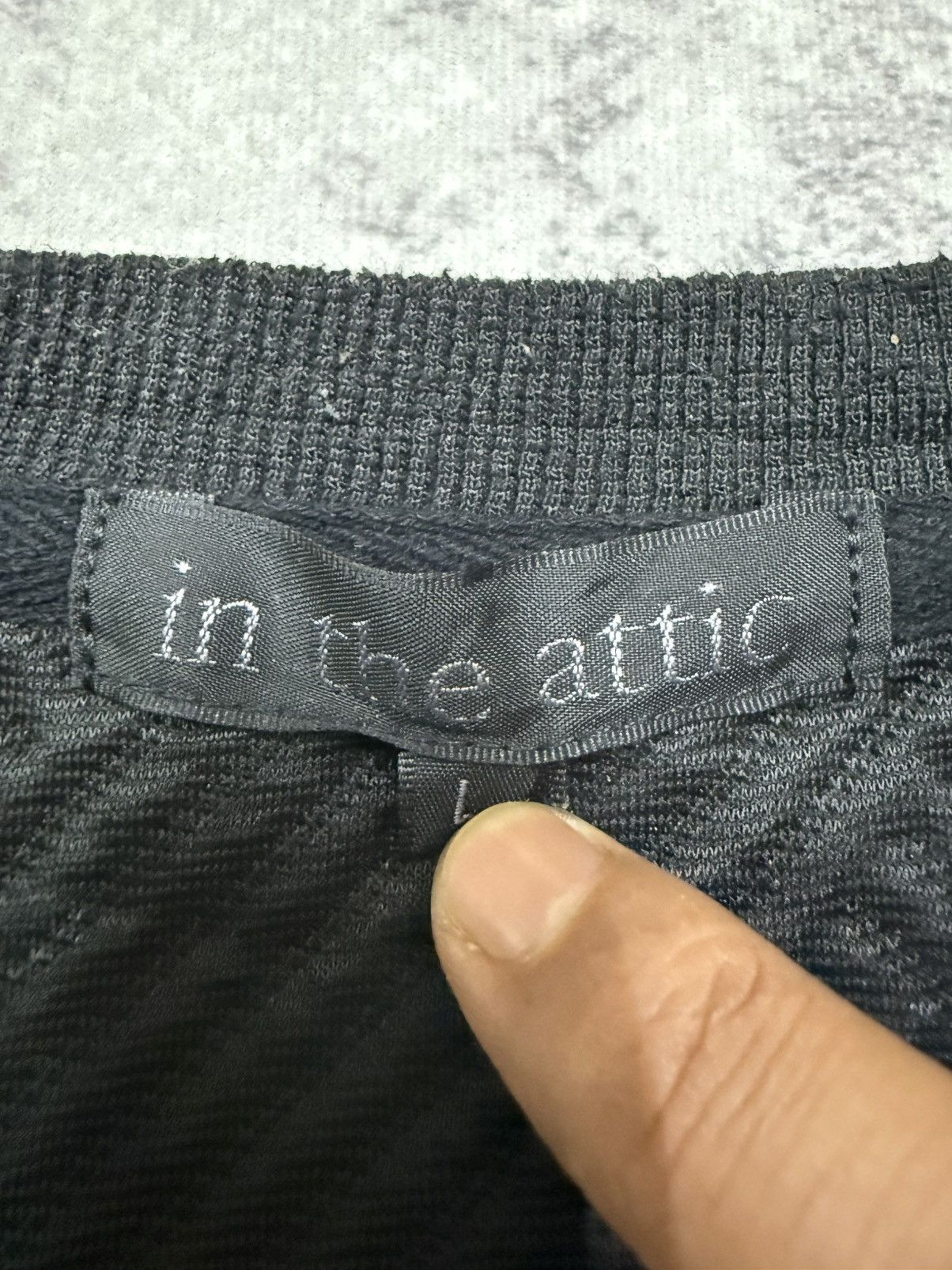 In The Attic Vintage In the attic Waffle sweatshirt Size US M / EU 48-50 / 2 - 7 Thumbnail