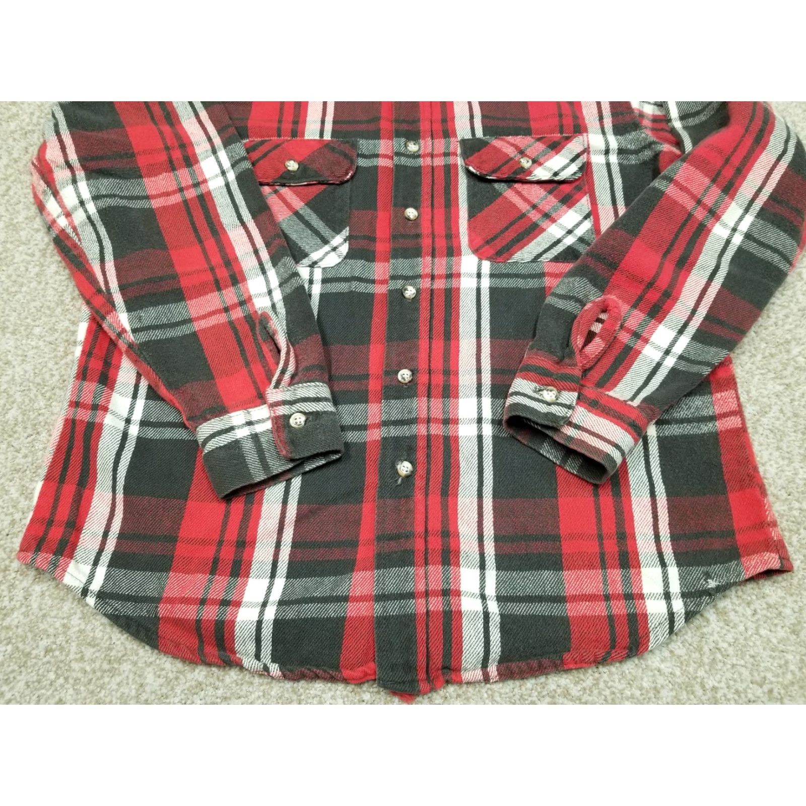 Vintage VINTAGE RedHead Flannel Shirt Mens M Red Plaid Long Sleeve Work Outdoors Camp Fish Shirt Men M Red Plaid Flannel Button-Up Casual Outdoor Size US M / EU 48-50 / 2 - 3 Thumbnail