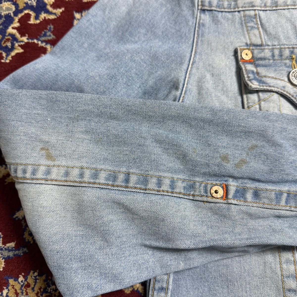 True Religion True Religion Trucker Jeans Jacket Levis type 3 style Y2k Size US L / EU 52-54 / 3 - 13 Thumbnail