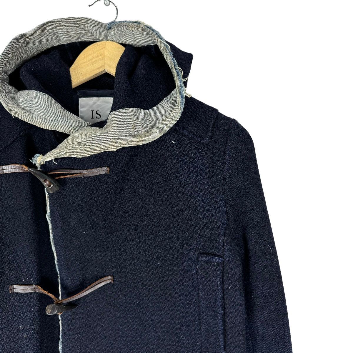 Issey Miyake × Sunao Kuwahara 🔥ISSEY MIYAKE SUNAO KUWAHARA HOODIE DUFFLE JACKET Size M / US 6-8 / IT 42-44 - 4 Thumbnail