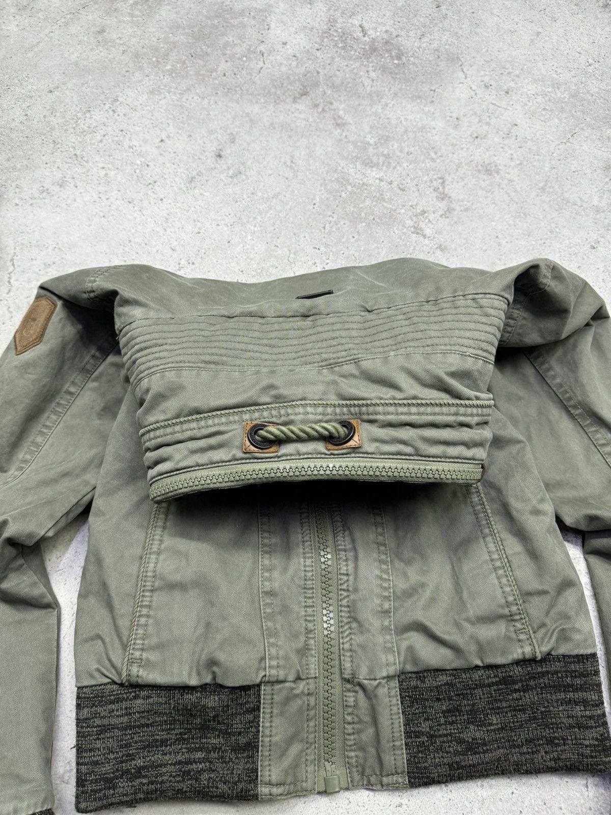 GOA Vintage Big Neck Bono Bandage Jacket Size US S / EU 44-46 / 1 - 2 Thumbnail