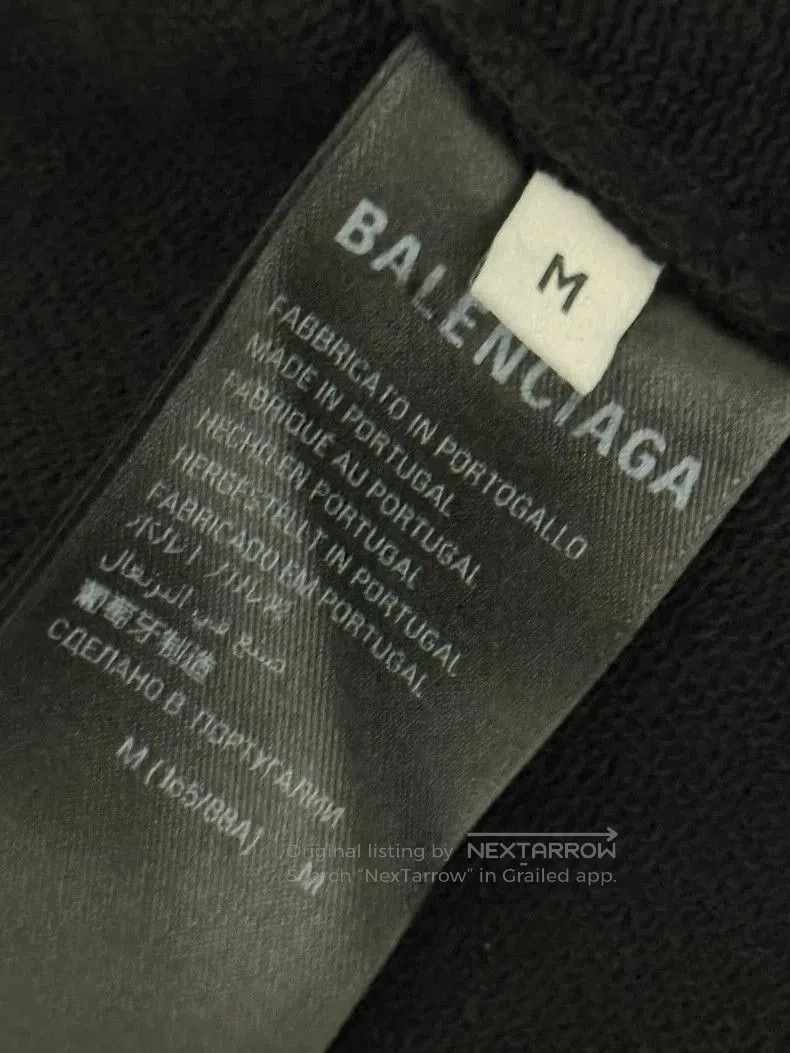 Balenciaga Balenciaga Zip-Up Logo Hoodie. Size US M / EU 48-50 / 2 - 7 Thumbnail