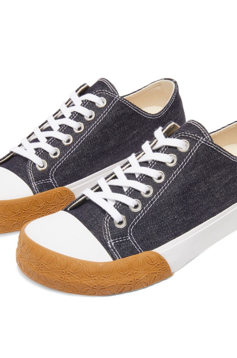 Loewe o1in1g0426 Bloc Sneakers in Denim in Blue/White Size US 8 / EU 41 - 2 Thumbnail