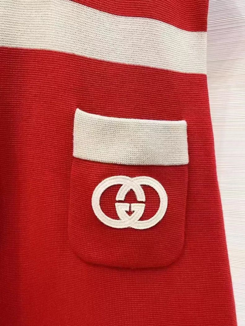 Gucci Gucci Short-sleeved wool knitted skirt 2504-Nextarrow Size XXS / US 00 / IT 34 - 5 Thumbnail