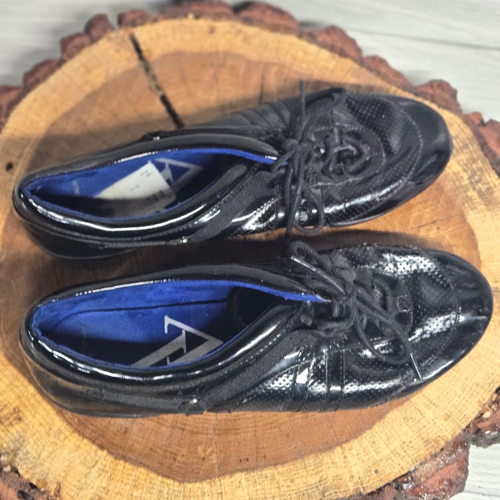 Vintage VINTAGE Adrienne Vittadini Sport Comfort Black Lace Up Adult Women's Size 10 Shoes Size ONE SIZE - 6 Thumbnail