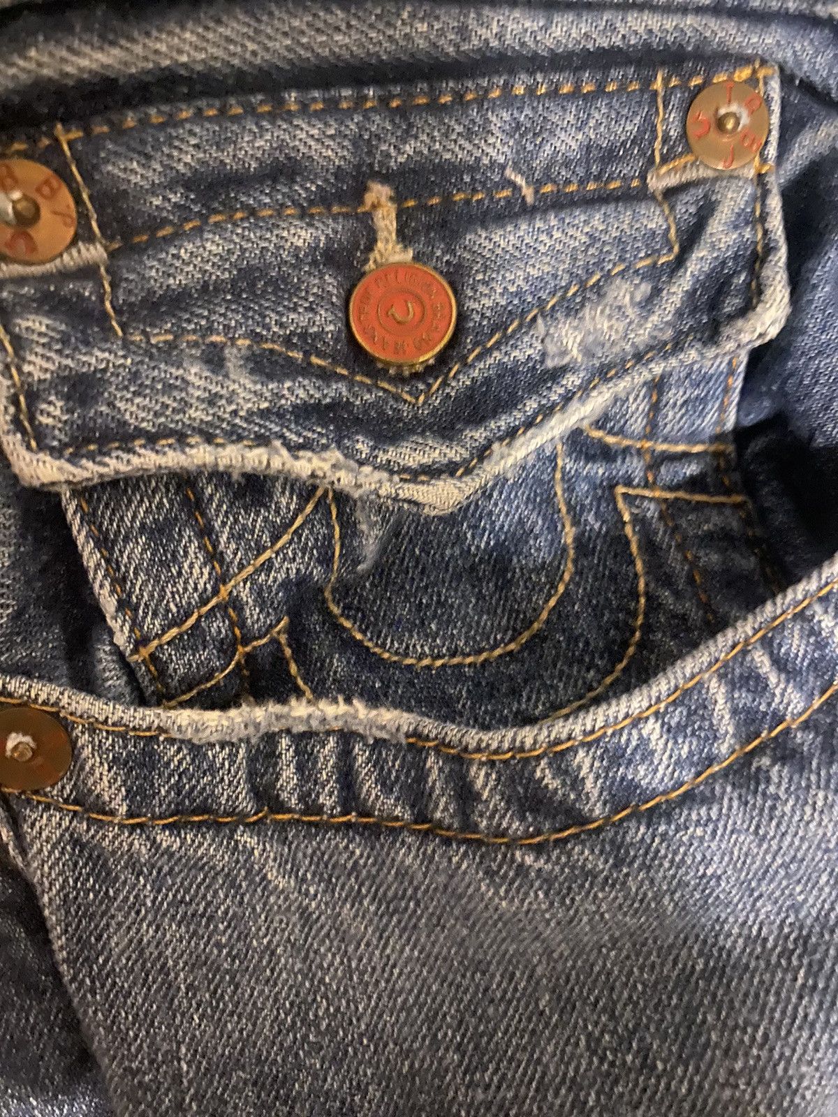 True Religion × Vintage 2017 True religion jean’s distressed Size US 36 / EU 52 - 3 Thumbnail