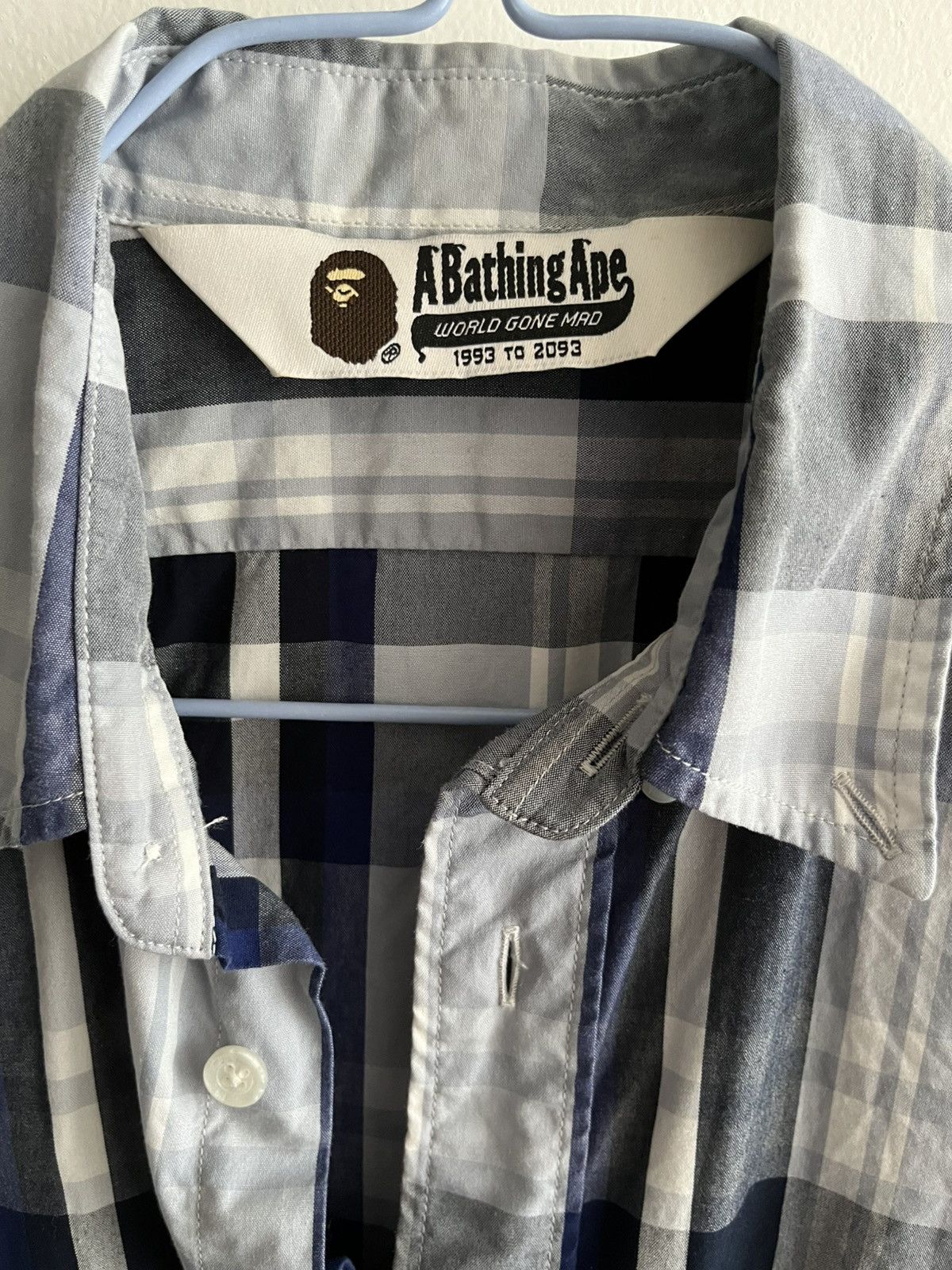Bape Bape Flannel short sleeve shirt Size US S / EU 44-46 / 1 - 4 Thumbnail